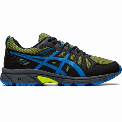 Férfi Asics Gel-Venture 7 Terepfutó Cipő AS2814609 Világos Zöld/Kék